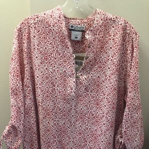 Columbia athletic gauze top